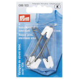 Prym Stainless Steel Nappy Pins, 55mm, Pack of 4 - McGrocer