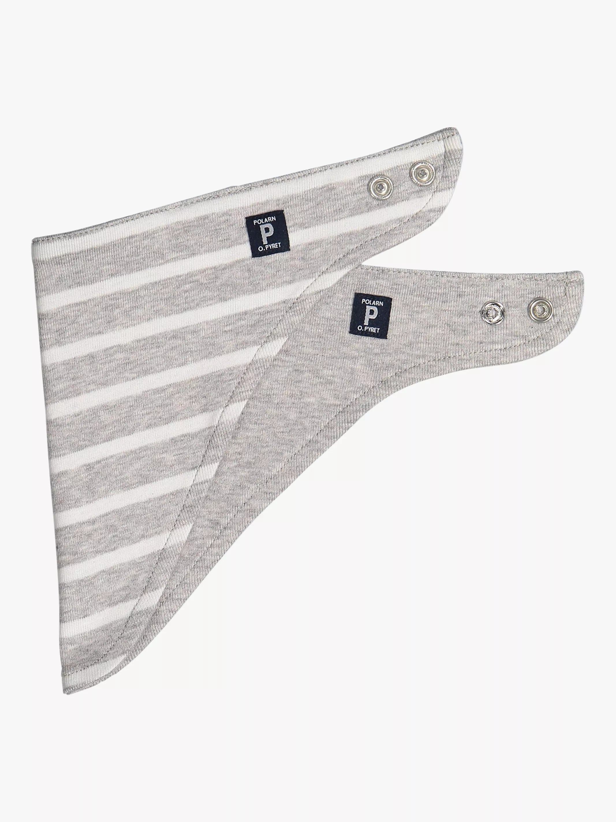 Polarn O. Pyret Baby Striped Reversible Dribble Bib - McGrocer