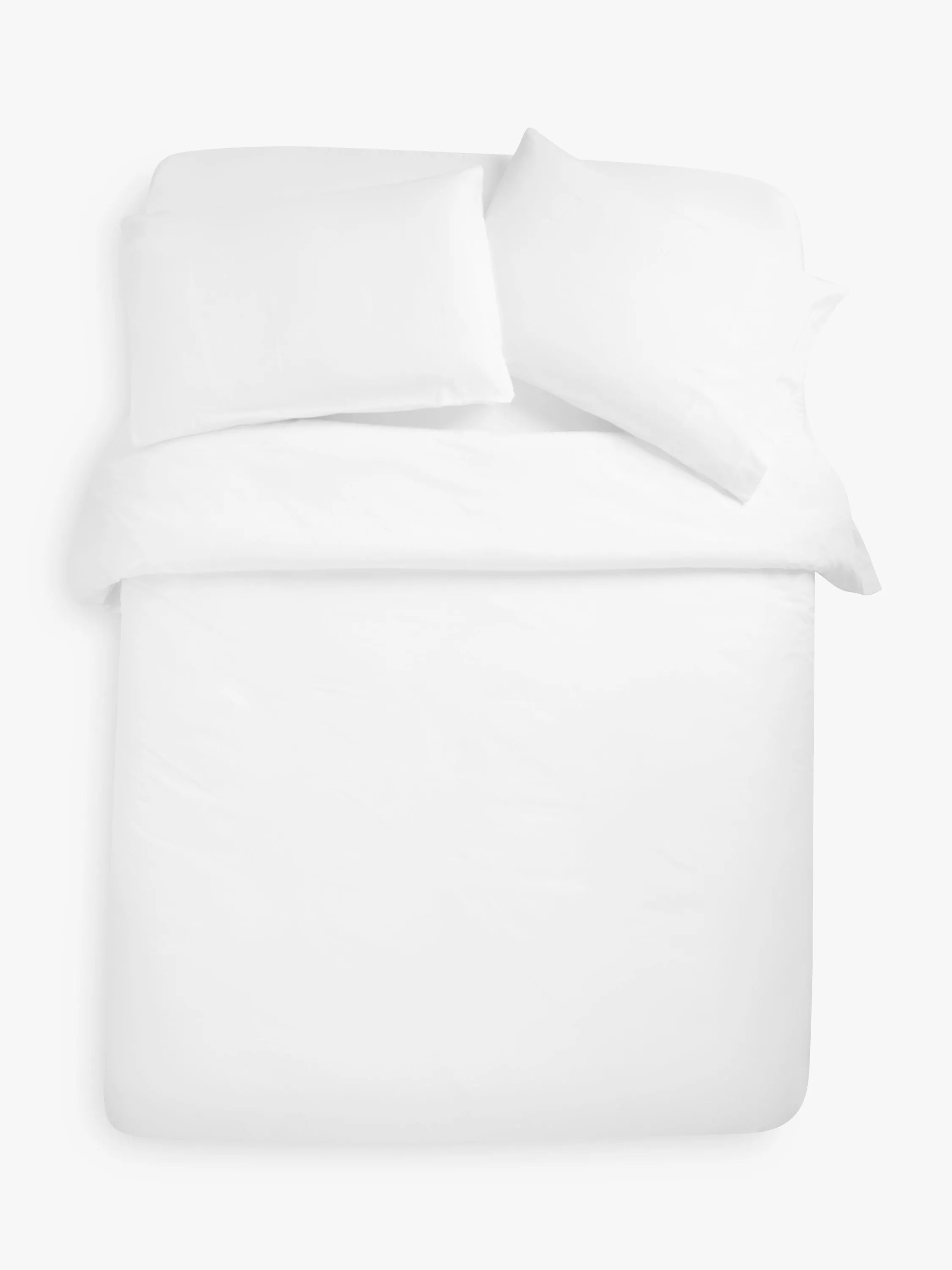 John Lewis Crisp & Fresh Egyptian Cotton Percale 400 Thread Count  Bedding - McGrocer