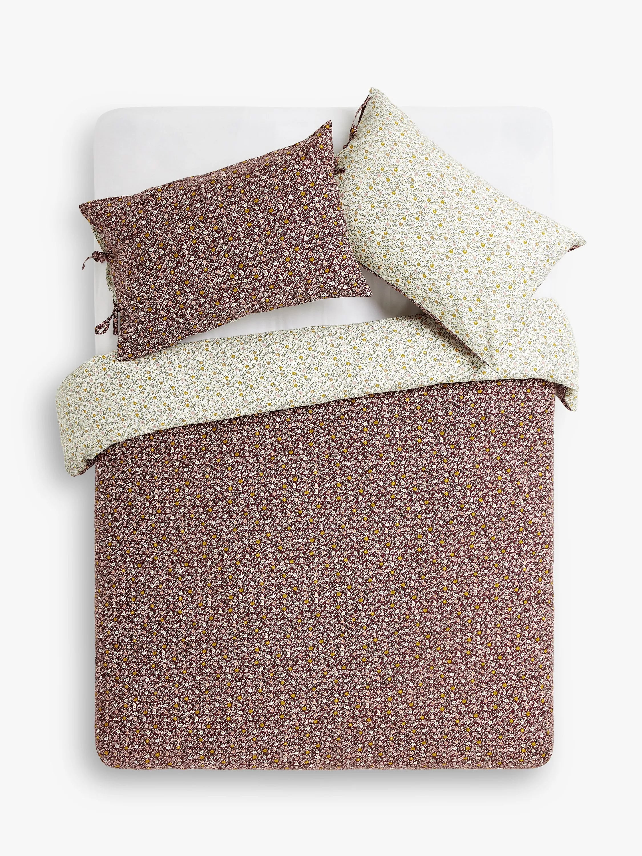 John Lewis Agnes Washed Cotton Duvet Cover Set - McGrocer