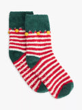 John Lewis Kids' Elf Fluffy Slipper Socks, Multi - McGrocer