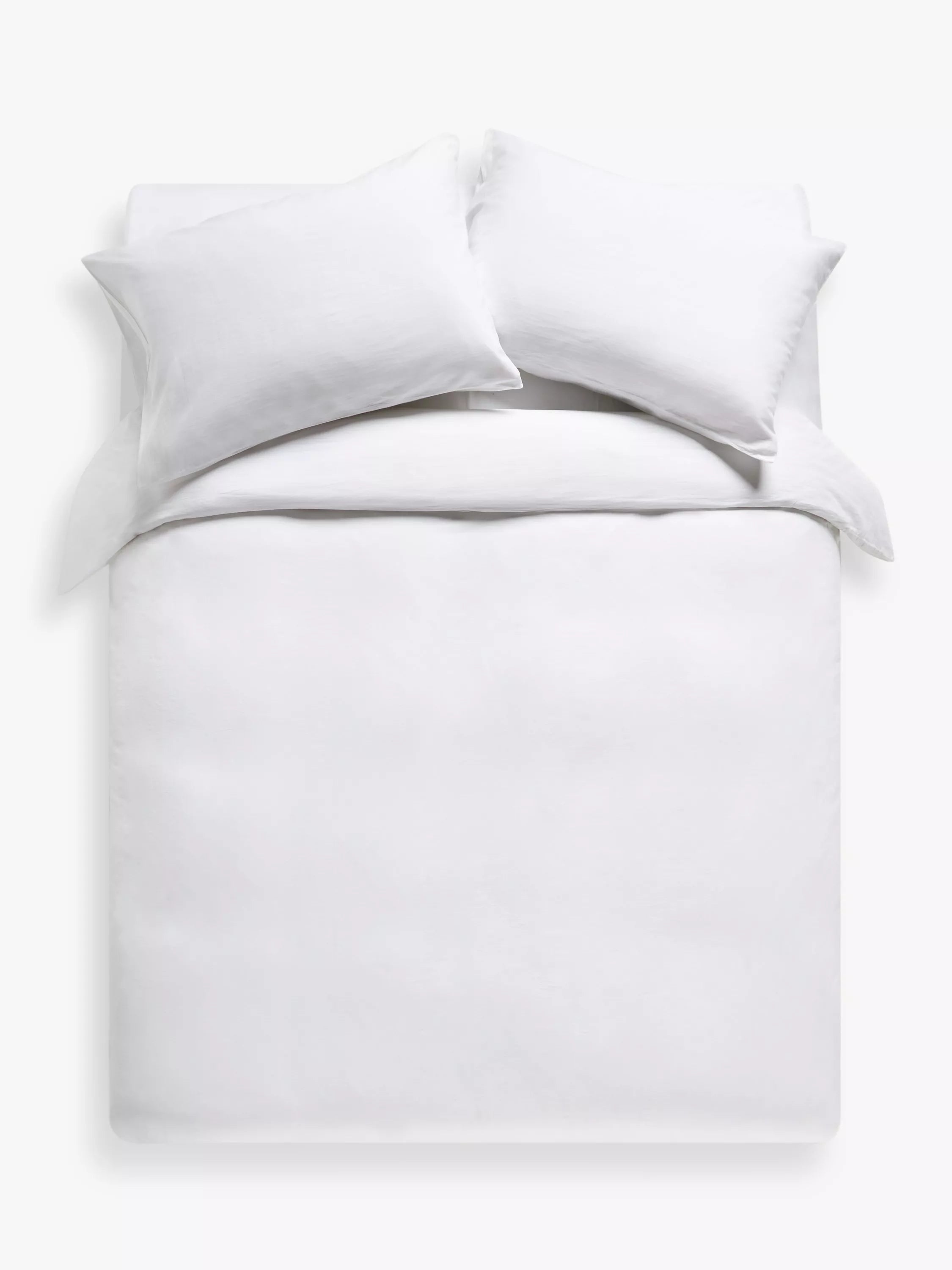 John Lewis Comfy & Relaxed 300 Thread Count Washed Cotton Bedding - McGrocer