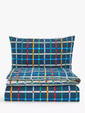 John Lewis ANYDAY Easy Care Check Reversible Duvet Cover and Pillowcase Set - McGrocer