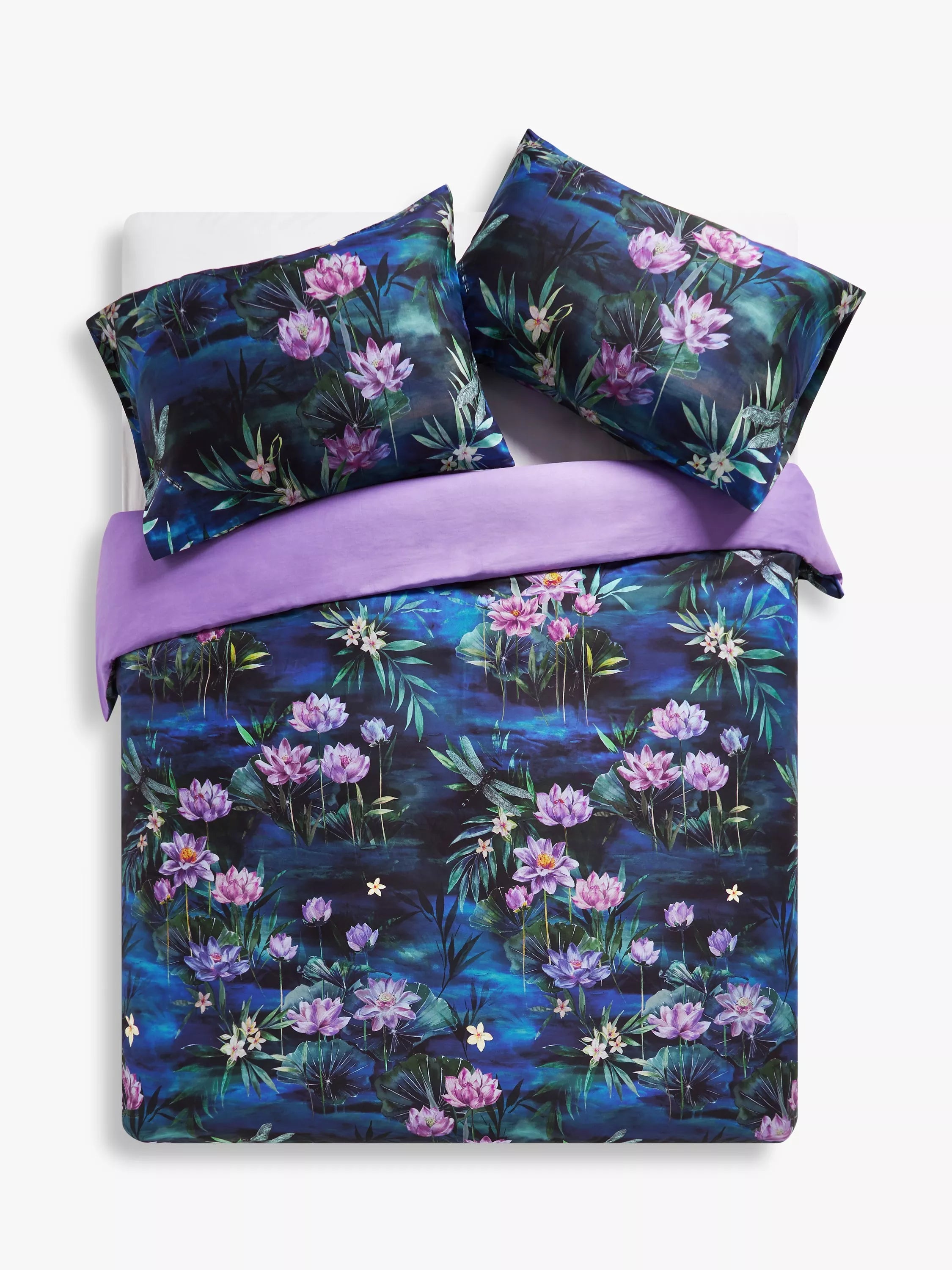 John Lewis + Matthew Williamson Lily Pond Duvet Cover Set - McGrocer