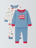Kids London Pyjamas Pack Of 2