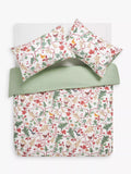 John Lewis Christmas Leaves and Birds Duvet Cover Set - McGrocer
