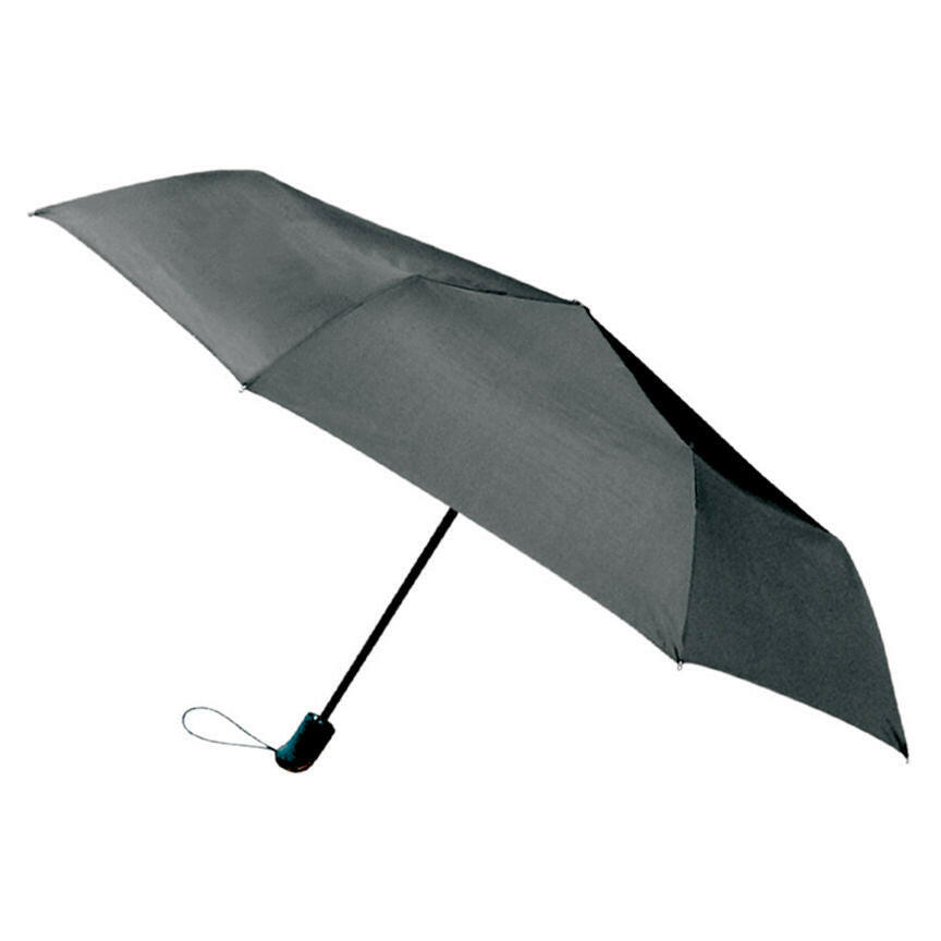 The Weather Station Automatic Black Umbrella GOODS ASDA