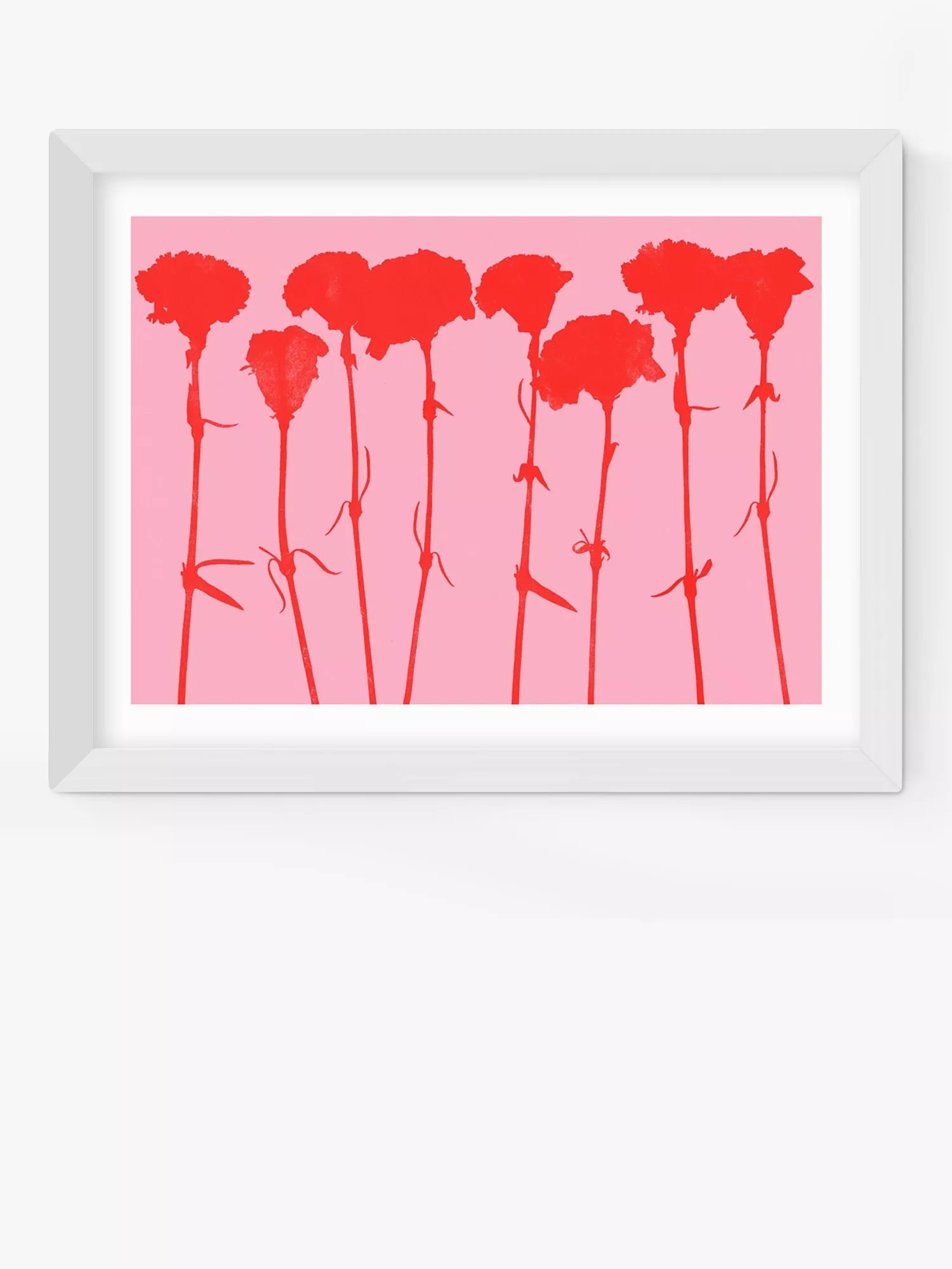 EAST END PRINTS Garima Dhawan 'Carnations III' Framed Print - McGrocer