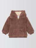 John Lewis Baby Borg Zip Down Hoodie - McGrocer