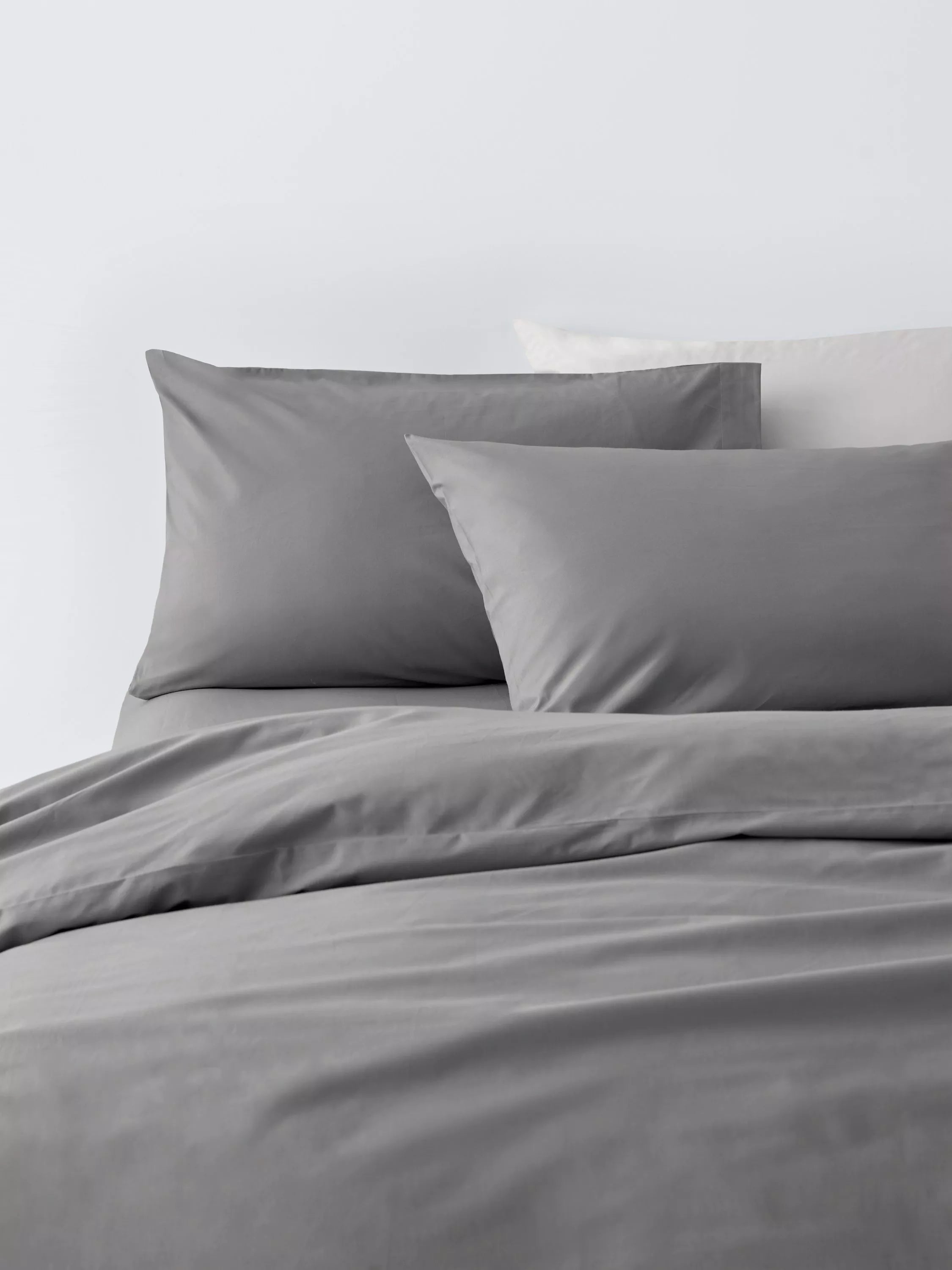 John Lewis Crisp & Fresh Cotton Rich Duvet Cover Set - McGrocer