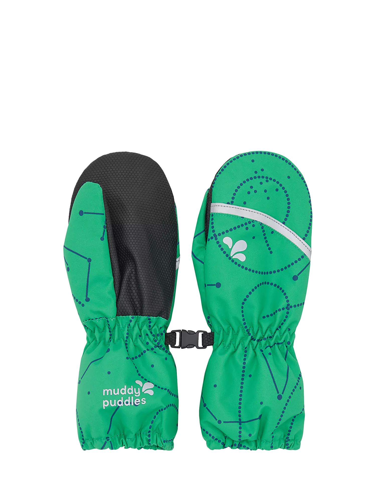 Muddy Puddles Kids' Arctic Ski Mittens, Green - McGrocer