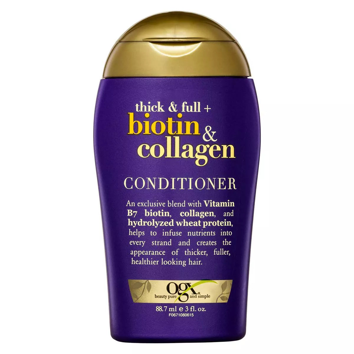 OGX Thick & Full + Biotin & Collagen Conditioner Travel Size 88.7ml - McGrocer