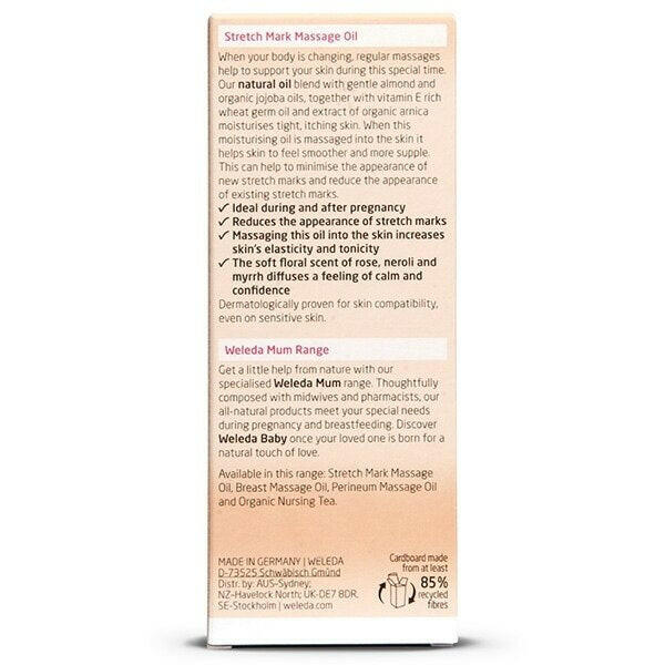 Weleda Stretch Mark Massage Oil 100ml Toys & Kid's Zone Boots
