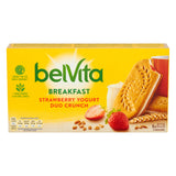 Belvita Breakfast Biscuits Strawberry & Yogurt Crunch Pack x5 253g - McGrocer
