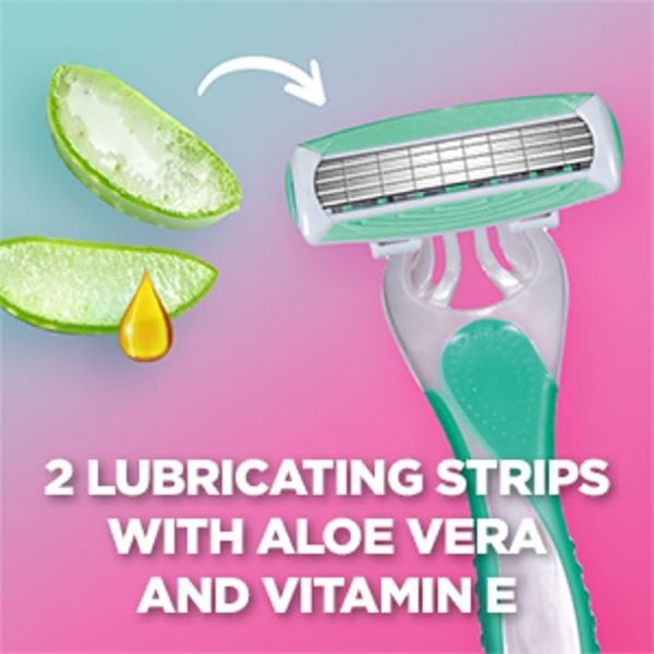 Wilkinson Sword Quattro For Women Sensitive Disposables 3s GOODS Superdrug