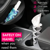 tishoo Tissues with Hyaluronic Acid, Black/Chains 4 tubes GOODS Superdrug