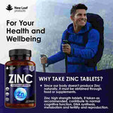 Zinc Tablets 50mg High Strength 120 Vegan Zinc Supplements GOODS Superdrug