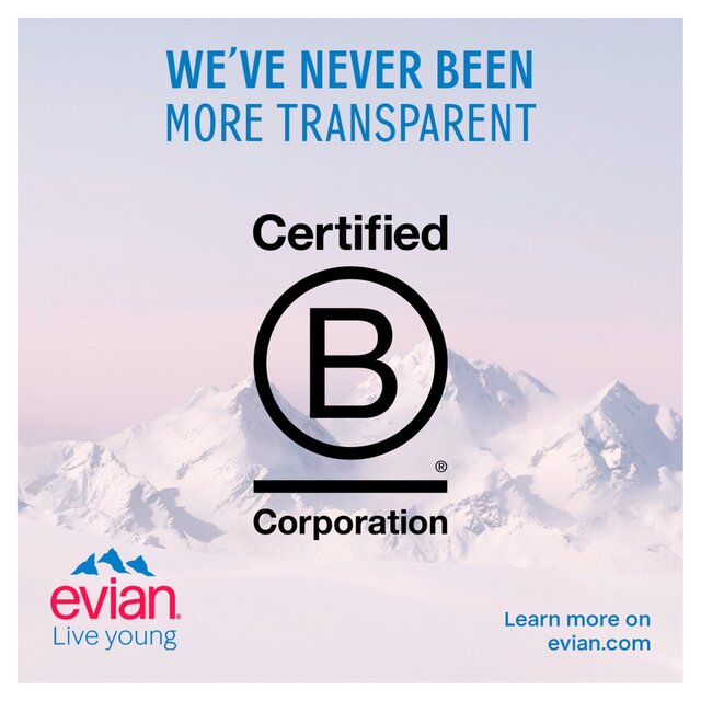 Evian Still Mineral Water Sports Cap 4 x 750ml - McGrocer