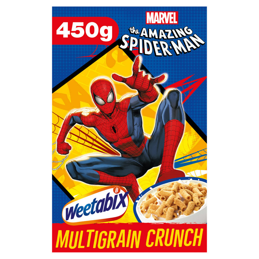 Weetabix Marvel the Amazing Spider Man Multigrain Crunch GOODS ASDA