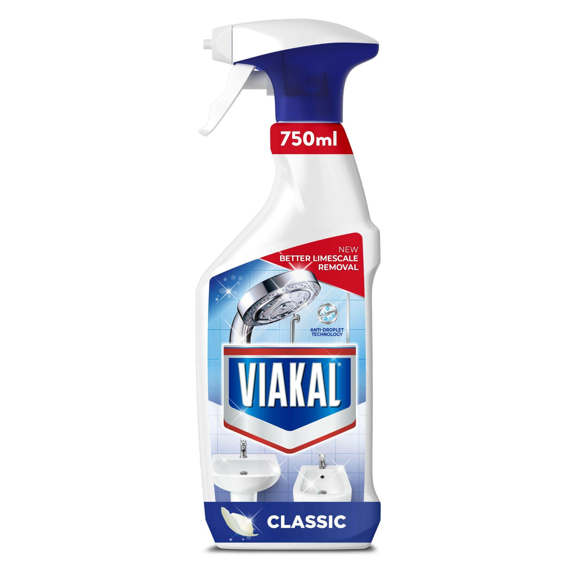 Viakal Classic Bathroom Limescale Remover Spray 750ml GOODS Sainsburys
