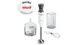 Bosch MS6CA4150G ErgoMixx Hand Blender - White and Grey - McGrocer