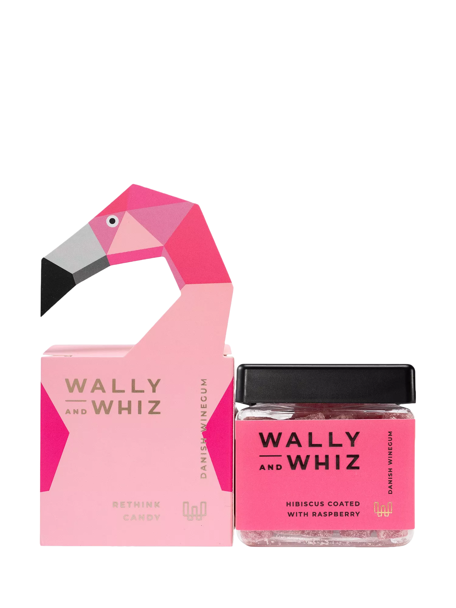 Wally & Whiz Hibiscus Coated with Raspberry Winegums, 140g - McGrocer