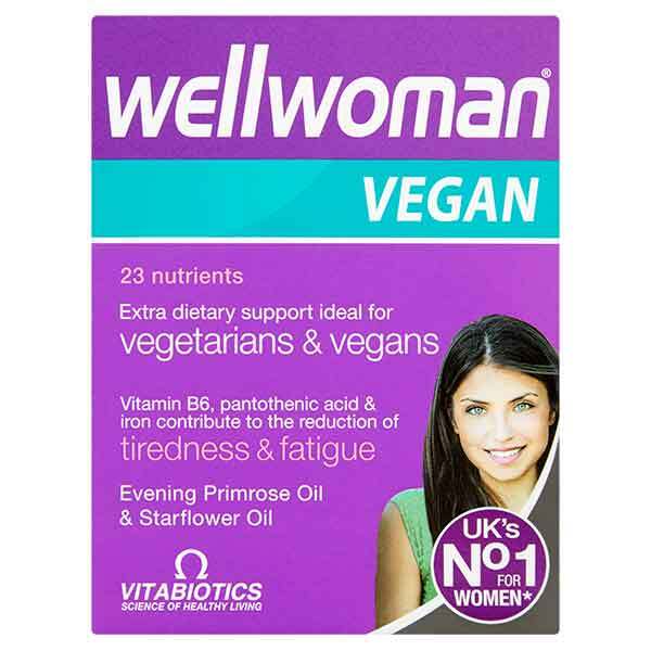 Vitabiotics Wellwoman Vitamins Vegan - 60 Tablets GOODS Superdrug