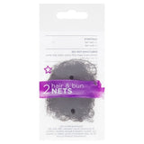 Superdrug Hair and Bun Net 2pk GOODS Superdrug