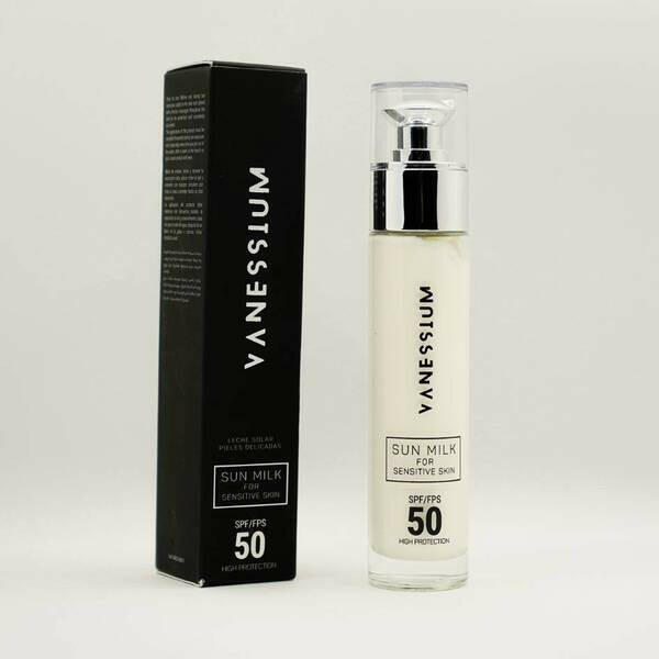 Vanessium Sun Milk for Sensitive Skin SPF50 50ml GOODS Superdrug