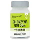 Superdrug Energy Co-Enzyme Q10 50mg With Vitamin B1 x30 GOODS Superdrug