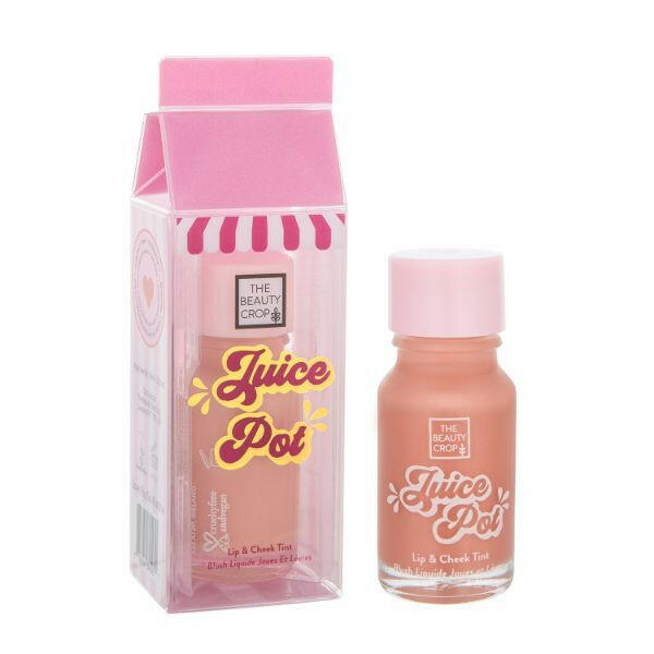 The Beauty Crop Glow Juice Pot Lip & Cheek Tint In Peach GOODS Superdrug