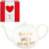 Sainsburys Valentines Tea for 2 Teapot