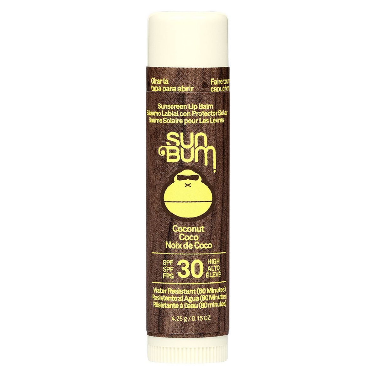 Sun Bum Moisturizing Sunscreen Lip Balm Coconut SPF 30 UVA/UVB 4.25g GOODS Boots