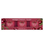 Yankee Candle 3 pack Filled Votive Candles Black Cherry 111g