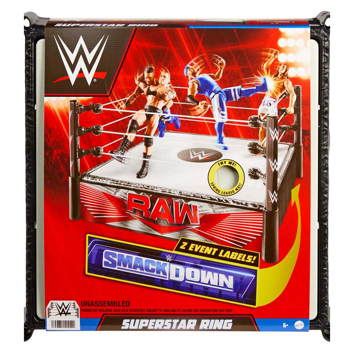 WWE Superstar Ring Playset GOODS Boots