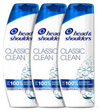 Head Shoulders Anti-dandruff Classic Clean Shampoo X3 Bundle