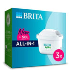 BRITA MAXTRA PRO All-in-1 Water Filter Cartridge Now Pure Performance 3 Pack - Original BRITA Refill