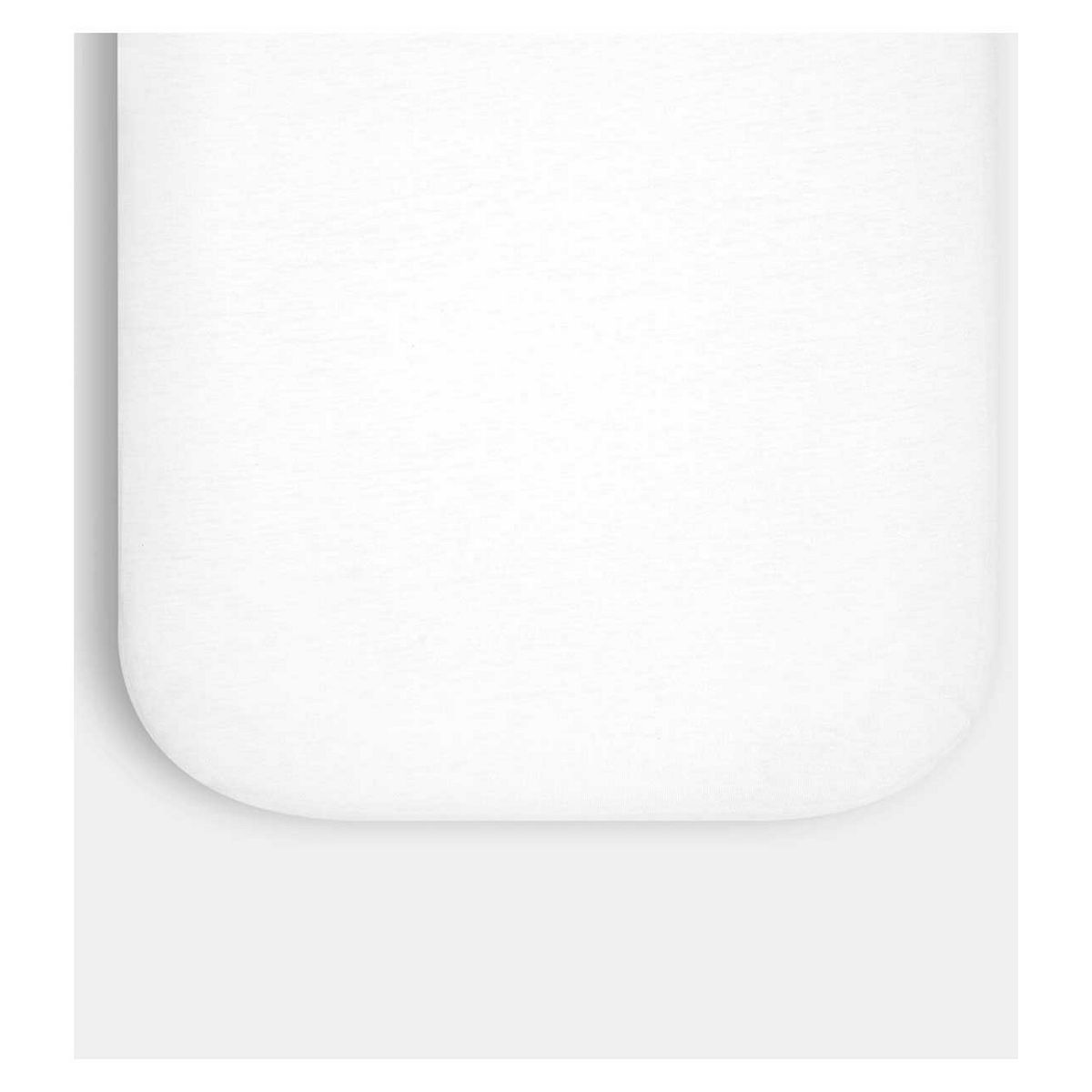 The Little Green Sheep Organic Cotton Crib Fitted Sheet - White GOODS Boots