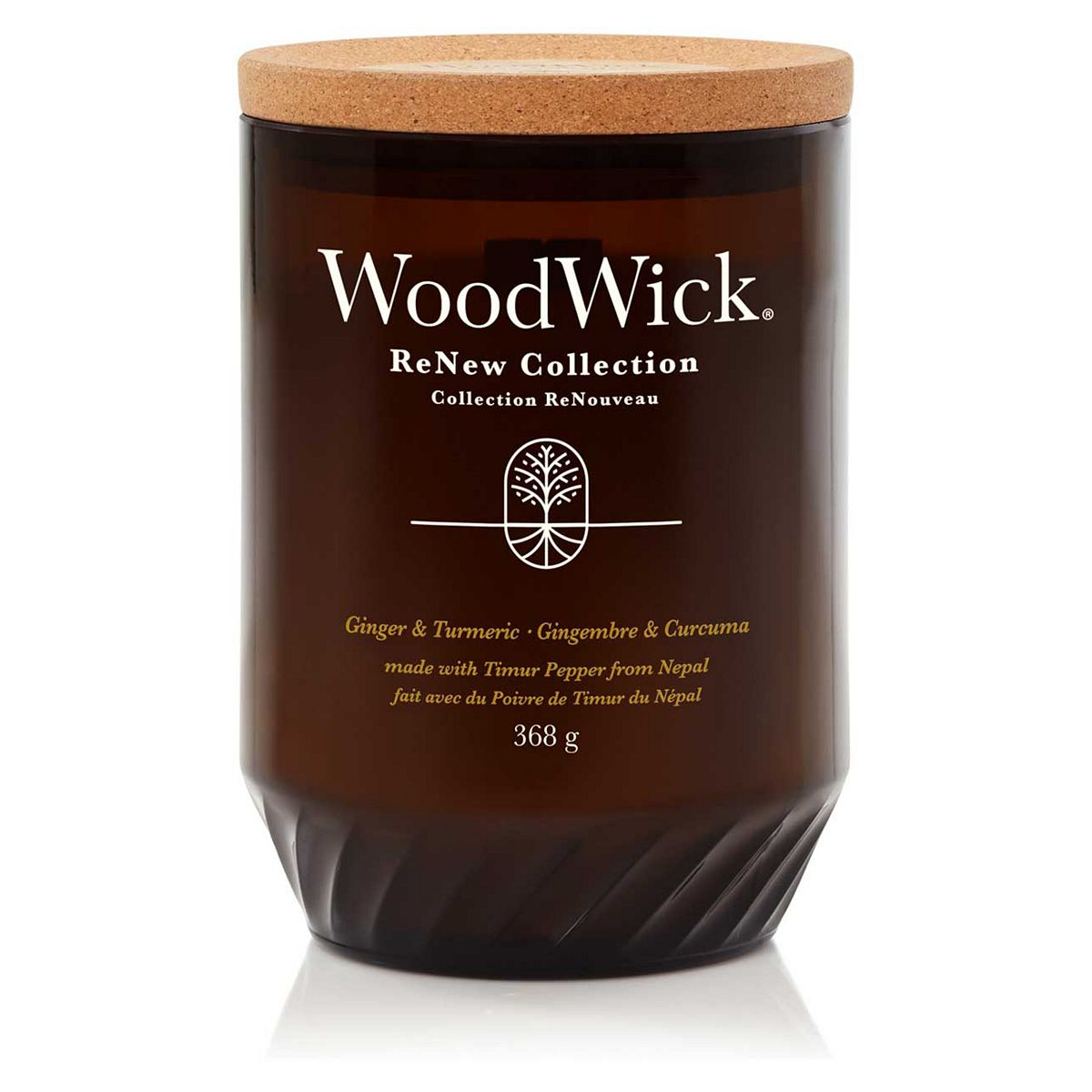 Woodwick Renew Candle Ginger Tumeric - Large GOODS Boots