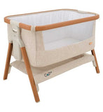 Tutti Bambini Cozee Bedside Crib Scandinavian WalnutEcru