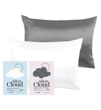 Silver Cloud White Charcoal Pillowcase Set