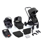 Babymore Memore V2 Travel System 13 Piece Coco i-size with Base - Black