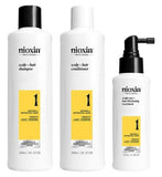 Nioxin Scalp Hair Thickening System 1 for Natural Hair with Light Thinning Loyalty Kit