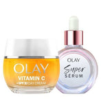 Olay Super Serum 30ml Olay Vitamin C Anti-Dark Spot SPF30 Day Cream 50ml Bundle