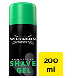 Wilkinson Sword Sensitive Shave Gel 200ml Mens Shaving Gel For Sensitive Skin