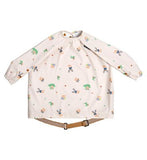 Bibado Long Sleeve Coverall Weaning Bib - George Pig