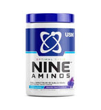 USN Nine Aminos Powder Grape Fizzy Pop 330g
