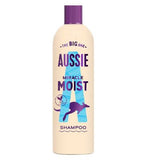 Aussie Miracle Moist Shampoo 400ml Moisture-Quenching Formula to Revive Dry