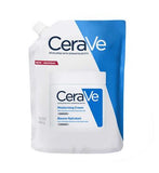 CeraVe Moisturising Cream Refill Pouch with Hyaluronic Acid Ceramides for Dry to Very Dry Skin 473ml