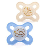 MAM Start Night 0-2 Months Soother 2 Pack - Blue